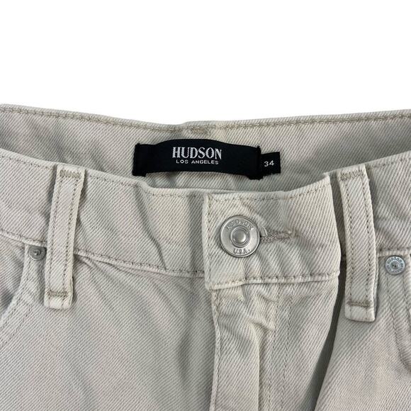 New Women’s Hudson Jade High-Rise Straight Loose Fit Jean Size 34 - Picture 3 of 12